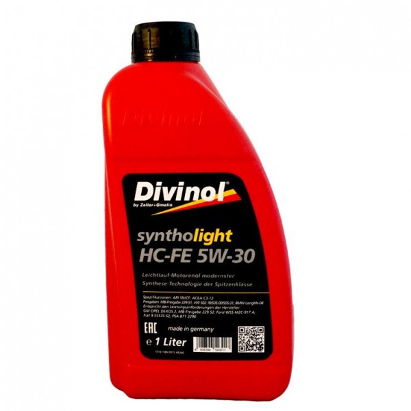 Divinol Syntholight HC-FE 5W-30 1л.