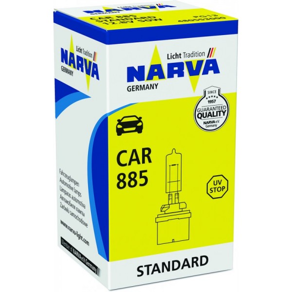 Narva 885 12-8V 50W PG13