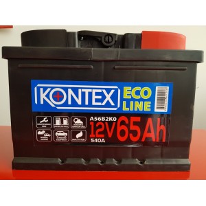 Акумулатор Eco Line KONTEX 12V 65Ah 540A