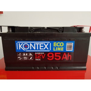 Акумулатор Eco Line KONTEX 12V 95Ah 780A